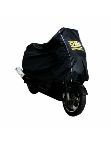 Motorcycle Cover OMP OMPS18020619 Svart (Storlek M)