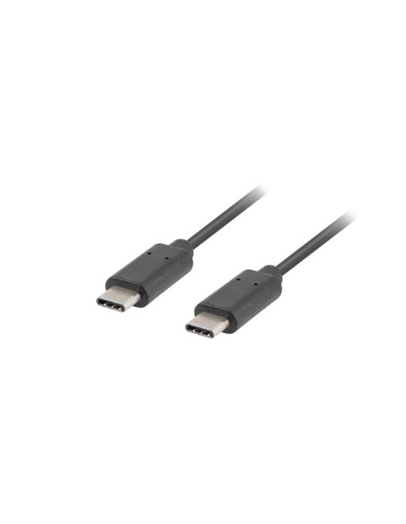 Kabel USB C Lanberg 1,2 m Svart