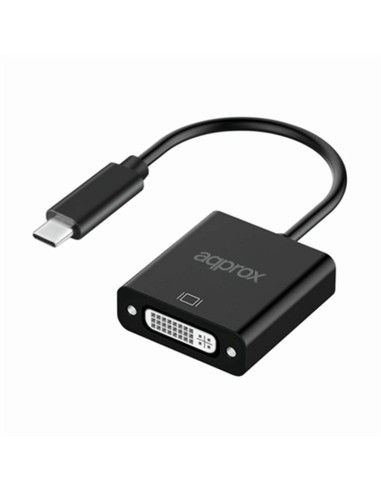 USB C till DVI Adapter approx! APPC51 Svart