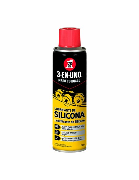 Silikonglidmedel 3-En-Uno 34468 250 ml