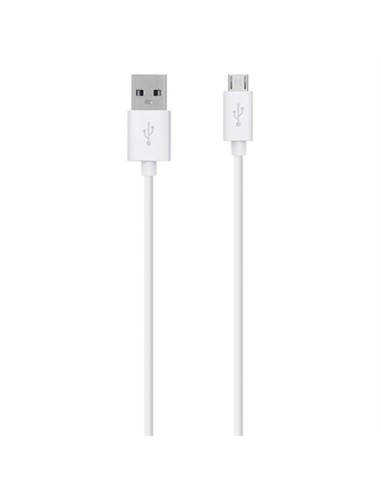 USB-kabel till mikro-USB Belkin F2CU012BT2M-WHT Vit 2 m