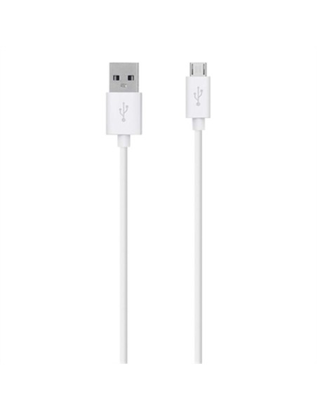 USB-kabel till mikro-USB Belkin F2CU012BT2M-WHT Vit 2 m