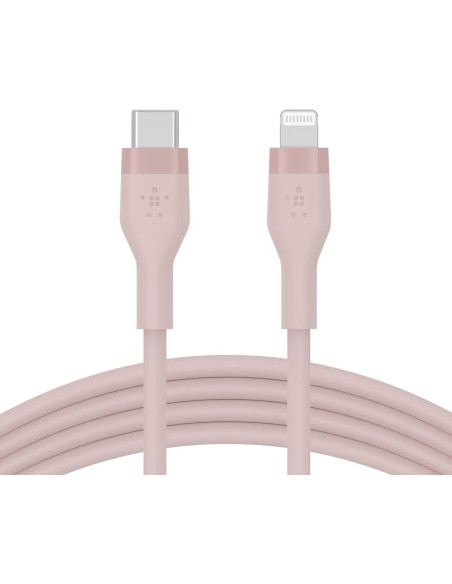 Kabel USB-C till Lightning Belkin CAA009BT2MPK 2 m Rosa