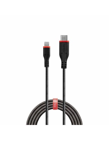 USB-kabel LINDY 31285 Svart 50 cm