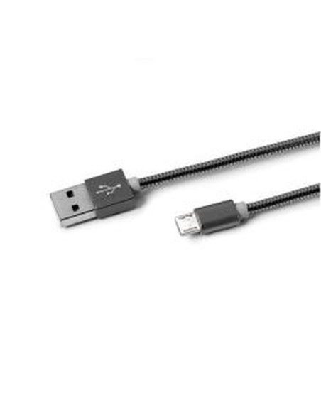 Kabel Micro USB Celly USBMICROSNAKEDS Svart