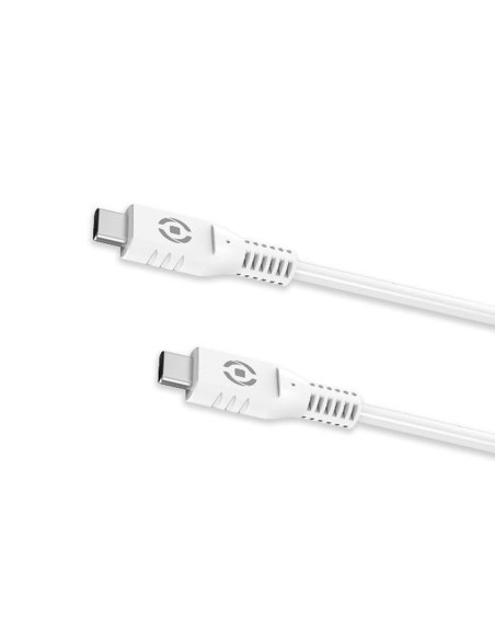 Kabel USB C Celly USBCUSBCWH Vit 1 m