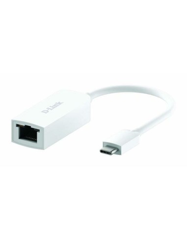 USB C till Nät RJ45 Adapter D-Link DUB-E250 2500 Mbps Vit