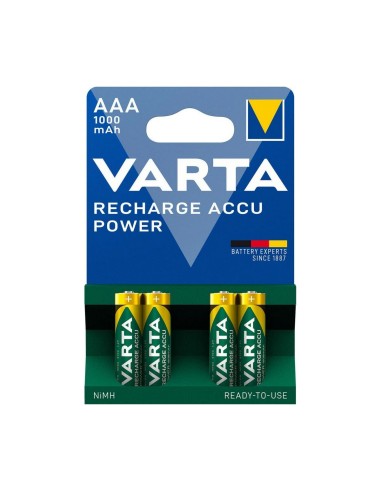 Laddningsbara Batterier Varta -5703B/4 1000 mAh 1,2 V AAA