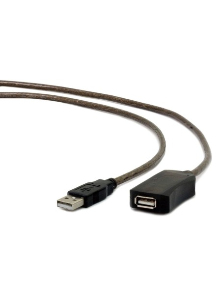 Skarvsladd USB GEMBIRD USB A/USB A M/F 5m Svart 5 m