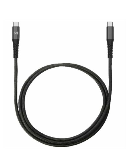 USB-C-kabel Mobilis 001342 Svart 1 m (1 antal)