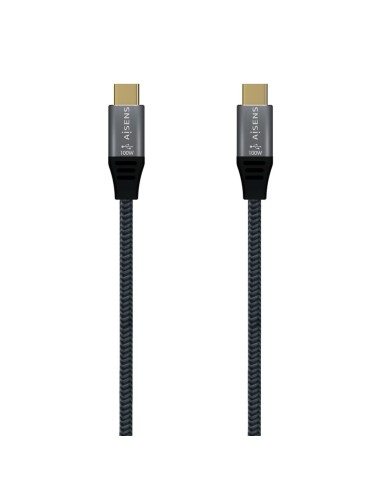 USB-C-kabel Aisens A107-0672 1,5 m Grå (1 antal)