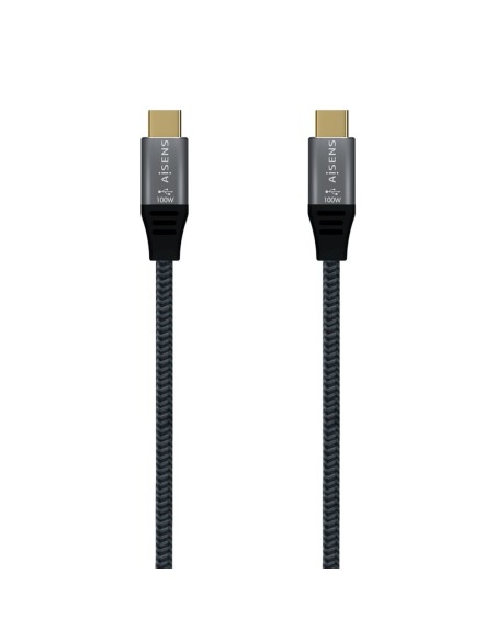 USB-C-kabel Aisens A107-0672 1,5 m Grå (1 antal)