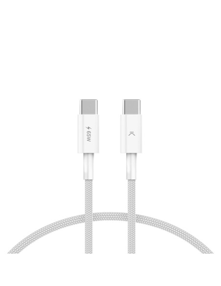 USB-kabel KSIX Vit 1 m