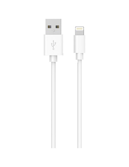 USB-kabel BigBen Connected WCBLMFI2MW Vit 2 m (1 antal)