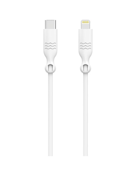 USB-kabel BigBen Connected JGCBLMFIC1M2W Vit 1,2 m (1 antal)