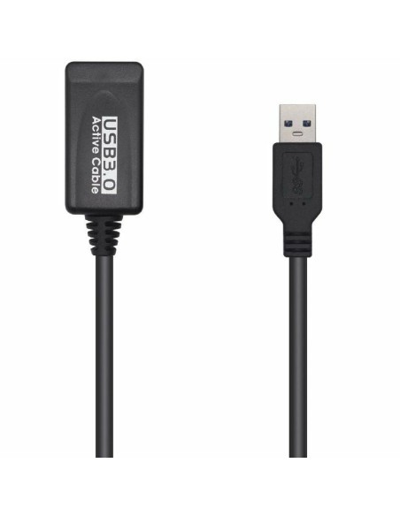 Skarvsladd USB Aisens A105-0525 Svart 5 m (1 antal)