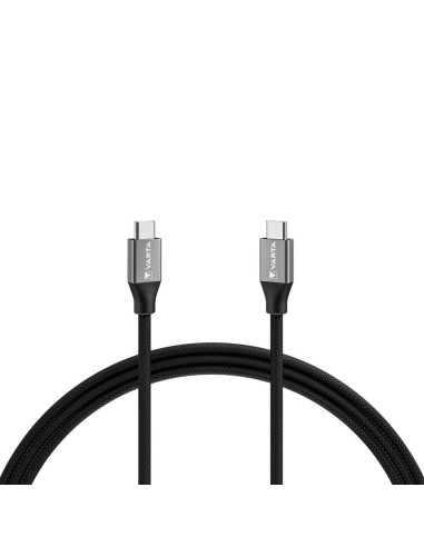 USB-C-kabel Varta 2 m Svart