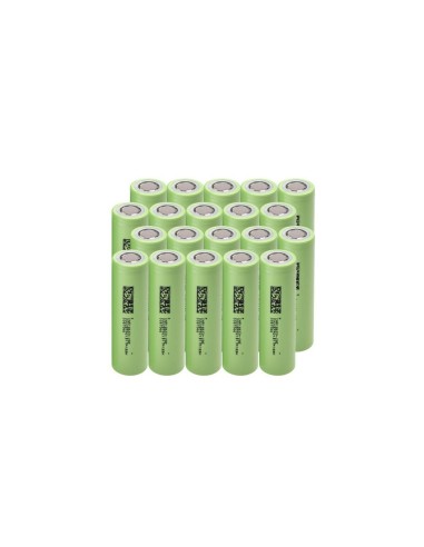 Laddningsbara Batterier Green Cell 20GC18650NMC29 2900 mAh 3,7 V 18650 (20 antal)