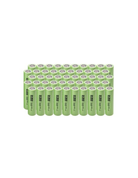 Laddningsbara Batterier Green Cell 50GC18650NMC29 2900 mAh 3,7 V 18650 (50 antal)