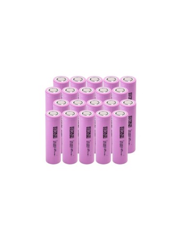 Laddningsbara Batterier Green Cell 20GC18650NMC26 2600 mAh 3,6 V 18650 (20 antal)