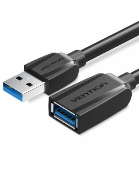 Skarvsladd USB Vention VAS-A45-B150 Svart 1,5 m