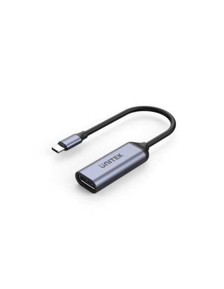 USB-C till DisplayPort Adapter Unitek V1415A Grå 15 cm (1 antal)