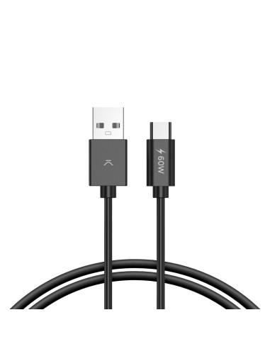 USB-kabel KSIX Power Delivery Svart