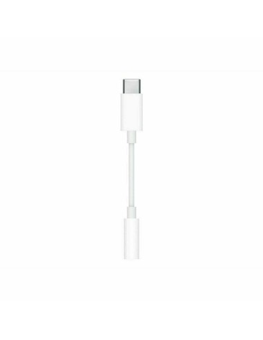 USB-C till Jack 3.5 mm Adapter Apple MU7E2ZM/A Vit