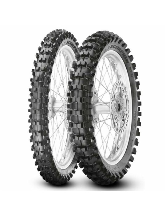 Motorcykeldäck Pirelli SCORPION MX32 MID SOFT 80/100-21