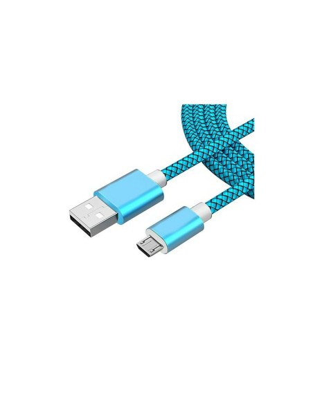 USB-kabel till mikro-USB Wirboo Blå 2,5 m