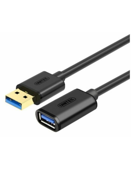 Skarvsladd USB Unitek Y-C456GBK Svart 50 cm