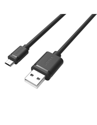 USB-kabel till mikro-USB Unitek Y-C451GBK Svart 1 m