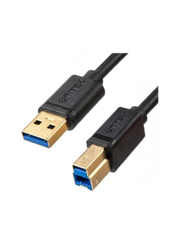 USB 3.0 A till USB B Kabel Unitek C14095BK-2M Svart 2 m