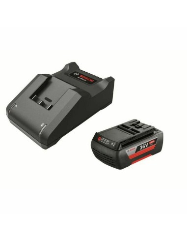 Uppsättning laddare och uppladdningsbara batterier BOSCH Starter Set Litio Ion 2 Ah 36 V