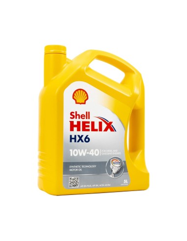 Bilmotorolja Shell Helix HX6 5 L 10W40