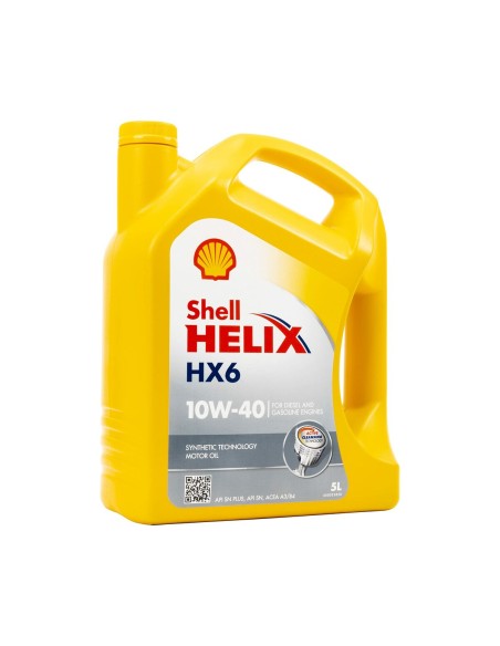 Bilmotorolja Shell Helix HX6 5 L 10W40