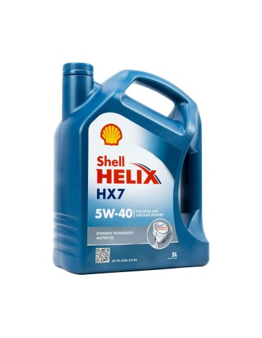 Bilmotorolja Shell Helix HX7 5W40 5 L