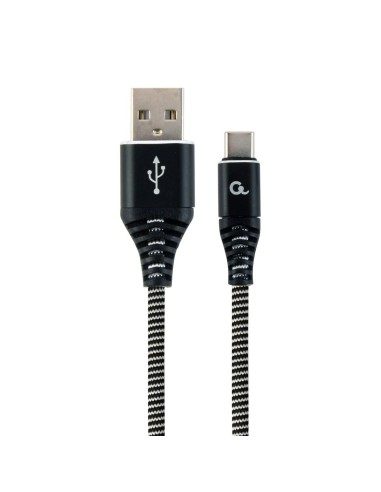 Kabel Micro-USB 2.0 till USB C GEMBIRD CC-USB2B-AMCM-2M-BW Svart 2 m