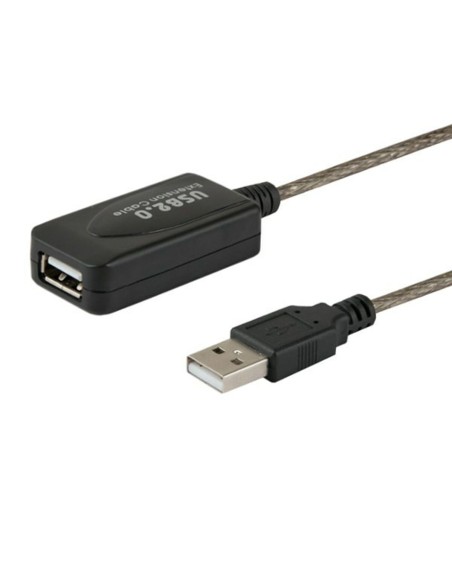 Skarvsladd USB Savio CL-76 Vit Svart 5 m