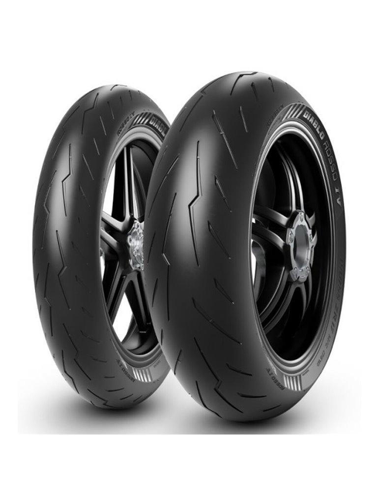 Motorcykeldäck Pirelli DIABLO ROSSO IV 200/55ZR17