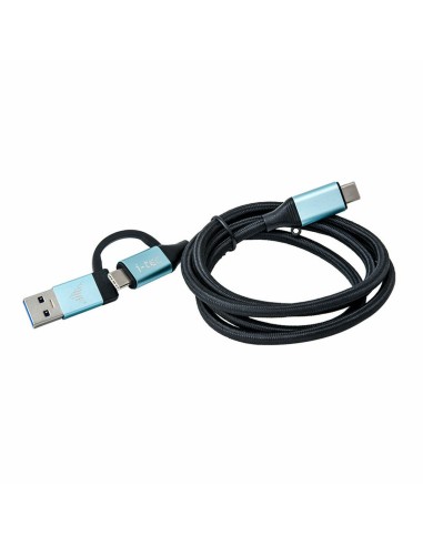 Kabel USB C i-Tec C31USBCACBL Blå Svart Svart/Blå 1 m