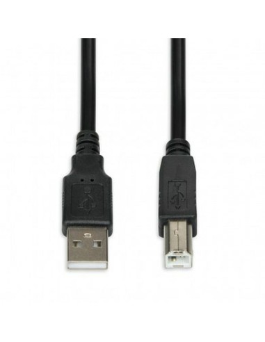 USB A till USB B Kabel Ibox IKU2D Svart 3 m