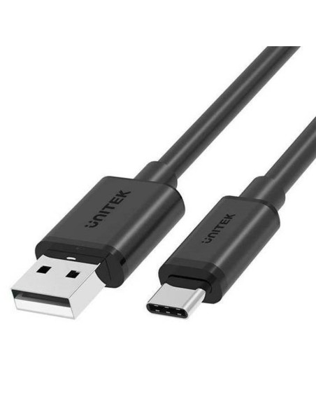 USB A till USB C Kabel Unitek C14067BK Svart 1,5 m