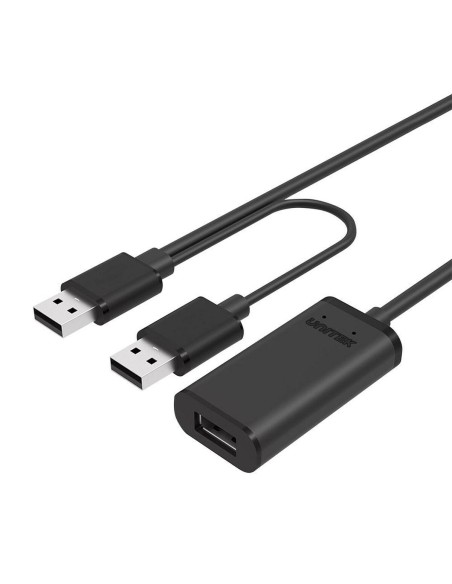 USB-kabel Unitek Y-278 Svart 10 m