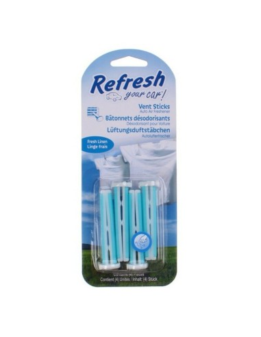 Billuftfreser California Scents Vent Sticks Fresh Linen (2 uds)