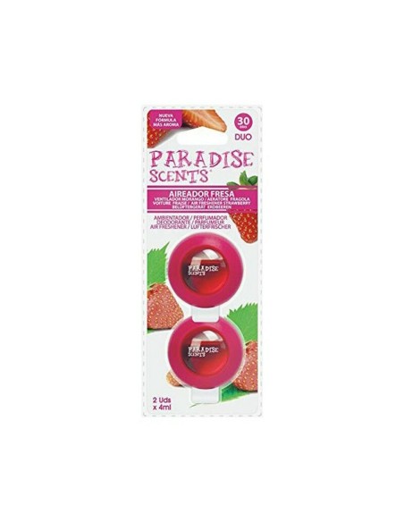 Billuftfreser Paradise Scents Jordgubbe Duo (2 uds)