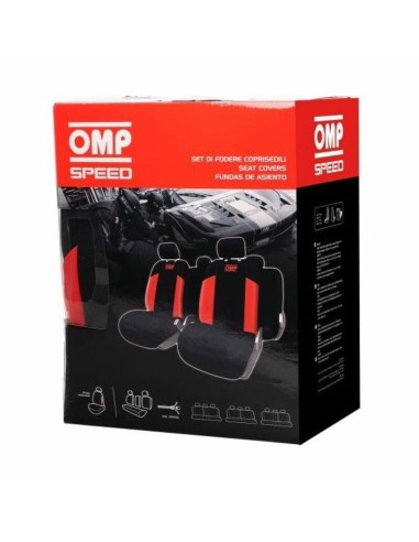 Uppsättning av sätesöverdrag OMP Speed Universal (11 pcs)