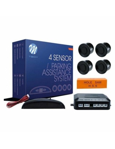 Parking Sensor M-Tech Svart (4 x 21,5 mm)