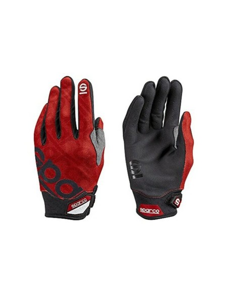 Men's Driving Gloves Sparco Meca 3 Röd